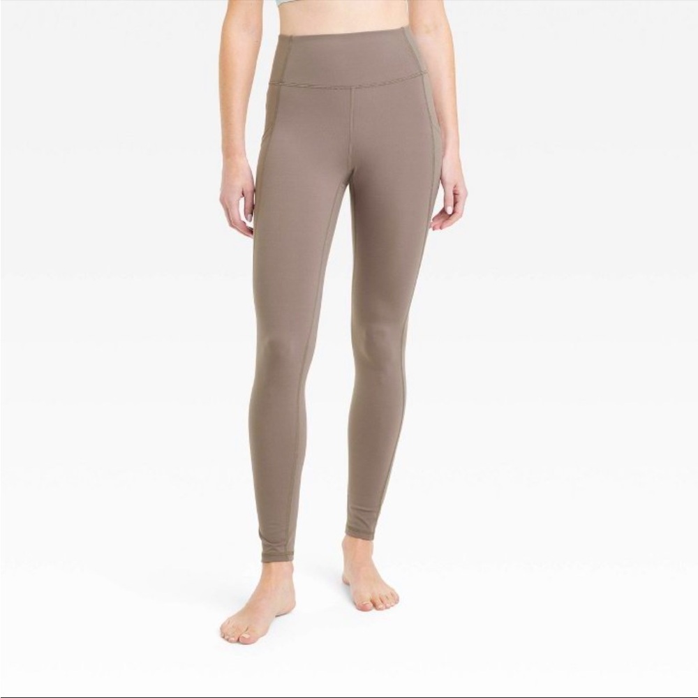 All In Motion Brushed Sculpt High-Rise Pocketed Leggings XL